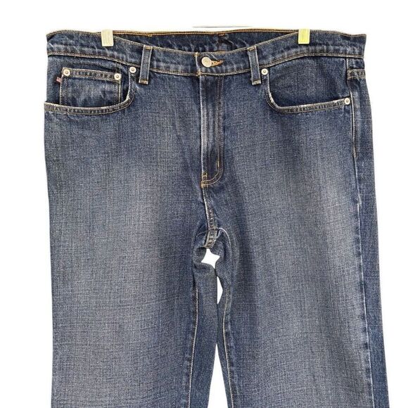 Ralph Lauren Polo Blue Jeans Men’s Size 16x32 Kelly Straight Leg 5 Pocket Unisex - Picture 3 of 8